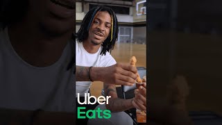 Ja Morant & Anthony Edwards are delivering all the sauce, get it by April 17 at Popeyes on Uber Eats