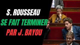 JULIEN BAYOU TERMINE SANDRINE ROUSSEAU CAR ELLE A ESSAYÉ DE LE BRISER CHEZ LES ÉCOLOGISTES