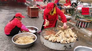 At a rural wedding in Henan, the chef who pays for it is not ordinary