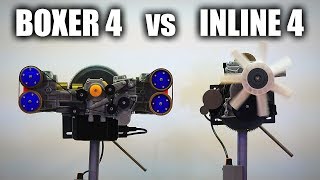 The Differences Between Inline Four & Boxer Four Engines
