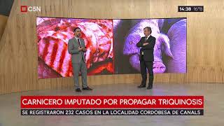 Carnicero imputado por propagar triquinosis en Córdoba