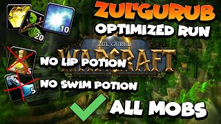 Wow classic - Solo Mage ZG Optimized RUN - NO LIP - NO SWIM POTION - 100% no patrol (EN / FR SUB)