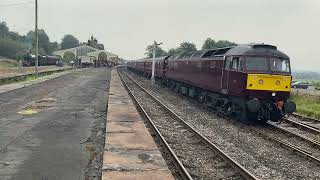 Heritage Diesel 47746 \u0026 47804 1Z41 York to Carlisle The Dalesman Hellifield Station 07/09/2023