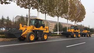 SYNBON's 3-ton loader SY936 is on the road