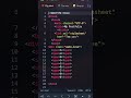 Glowing Text Animation in HTML CSS #viral #shorts #youtubeshorts #html #css