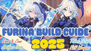 Furina Complete Guide 2025 – Best Build, Artifacts, Weapons & Teams Genshin Impact