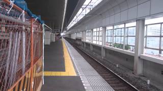 東武大師線回送 8000系8570F 新越谷駅通過