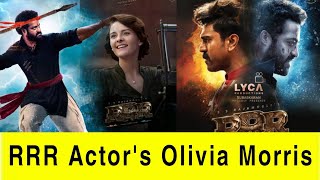 RRR Movie Actor's Olivia Morris #shorts RRR movie review #4foxxfacts RRR movie casting #RRR