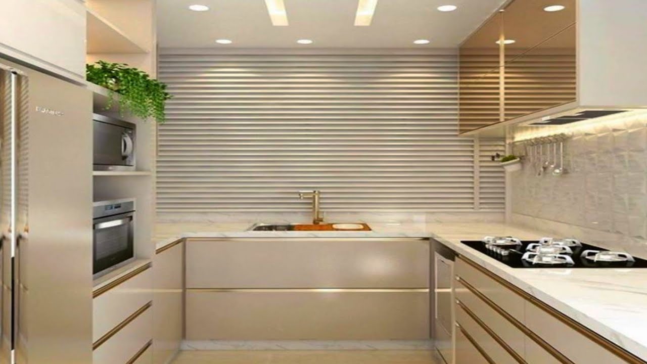 300 Modular Kitchen Design Ideas 2024 |Open Kitchen Cabinet Colors ...