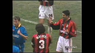 Milan-Verona 1999/00 espulsione di Chamot per svenimento di Cammarata