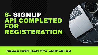 6- Codeigniter 3 Sign Up api completed for registration (part -1)