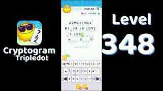 Cryptogram Tripledot Level 348 Answer | SolutionGuruji
