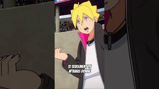 Boruto s'énerve contre Naruto