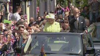 Queen and Duke go on Windsor walkabout for 90th birthday