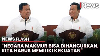 Pelototi 1.004 Komandan TNI, Prabowo: Melindungi Tak Cukup dengan Teori! | News Flash