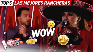 Las mejores actuaciones RANCHERAS en La Voz!