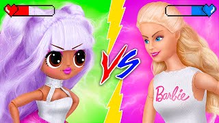 Barbie Doll vs LOL Surprise Doll