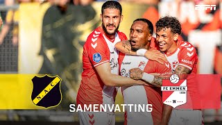 Geweldige TEAMGOAL van FC Emmen 👏🔥 | Samenvatting NAC Breda - FC Emmen