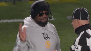 Mike Tomlin Tells Ref “Get the f**k away from me” 🤬