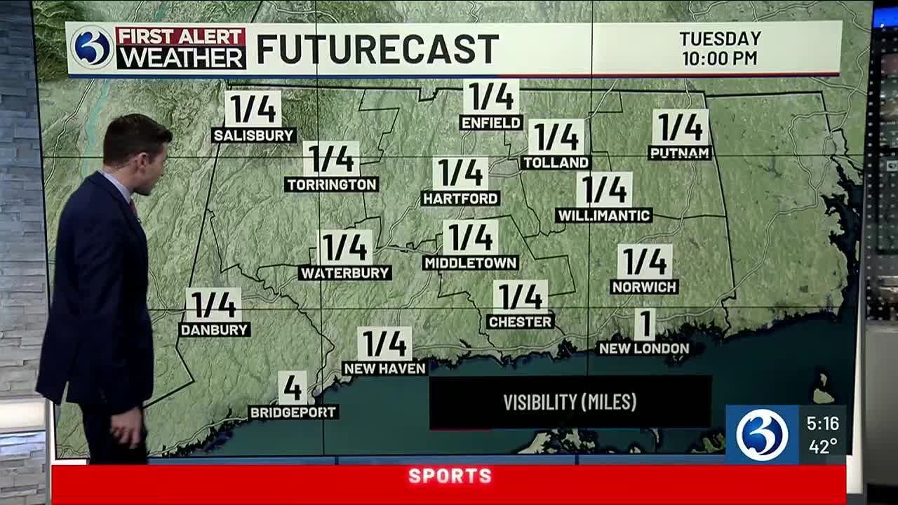 FORECAST: A First Alert For Fog Through Wednesday Morning - YouTube