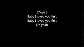 Loved You First - One Direction (Lyric Video)