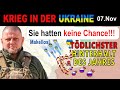 07.NOVEMBER:  KEINE GNADE - Russen VERLIEREN KOMPLETTEN ANGRIFFSVERBAND | Ukraine-Krieg