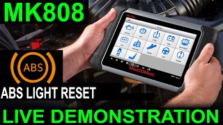 Autel MK808 ABS Diagnose Demonstration - In Under 1 Minute