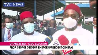 George Obiozor Emerges President General Of Ohaneze Ndigbo