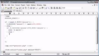 167 Creating Captcha Image Security Part 4 PHP Tutorials