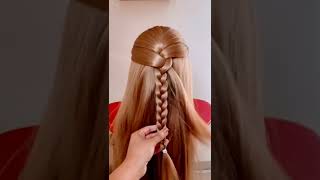 Easy trick to tie French braid |style up with sini #shorts