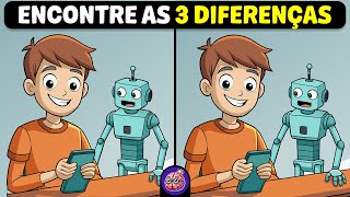 🧠🧩 Desafie-se a encontrar 3 diferenças impossíveis nesta imagem! 🧩🧠 | Truques Mentais