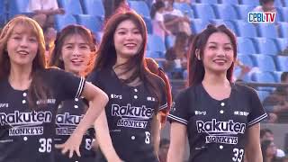 10/15 味全 VS 樂天 賽前，樂天啦啦隊樂天女孩Rakuten Girls，賽前為球迷帶來精彩的舞蹈表演！