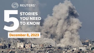 Israel ramps up Gaza strikes alarming US: Five stories to know today | Reuters