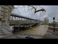 paris streets and monuments in december 🇫🇷 walking tour of luxury and struggles 4k pov