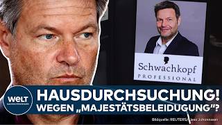 ROBERT HABECK: Beleidigung! Anzeigenrekord und Hausdurchsuchungen! Diskussion um Meinungsfreiheit!