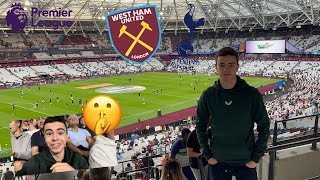 We went **UNDERCOVER** as AWAY FANS in a LONDON DERBY!! - West Ham v Spurs | EPL Matchday Experience