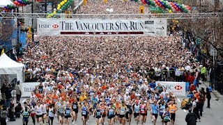 City lights - 2014 Vancouver Sun Run