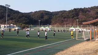 남원동계훈련6일차1월23일 전주FC U12\u0026세종김영후FC세 (전반전)