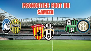 🔴 PRONOSTICS FOOT / Serie A / Atalanta vs Verona / Benevento vs Juventus / Sassuolo vs Inter