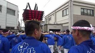 令和４年 貝塚宮太鼓台祭り試験担ぎ_05