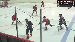 P E I  Tournament Dec 8th 2023 Game 2  Kent Sud Flames vs Tasa Ducks…