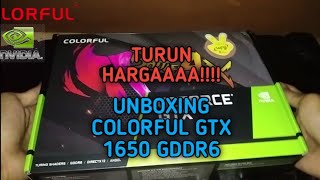 COLORFUL GTX 1650 4GB GDDR6 | UNBOXING \u0026 TEST GAME