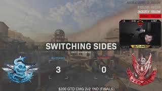 Nov. 24  Finals of the $200 GTD CMG 2v2 1nD vs Munks and Dongzilla