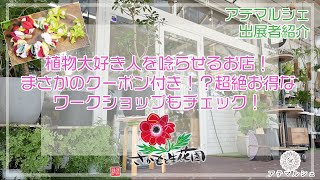 【姫路アテマルシェ】さかもと生花園・ワークショップ・フラワーリース・studio ateにて2022.8.27開催・出展者紹介【姫路フォトスタジオ・写真館】播州・加古川・高砂・たつの・企業PR動画