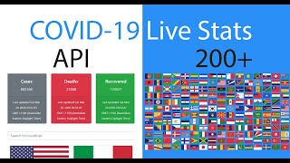 I Build a COVID-19 Tracker - Coronavirus Live Stats | React Tutorial