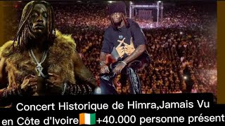 🚨Concert Sauvage2 de Himra au Parc d'expositions#Jamais Vu en CI🇨🇮+40000 personne présent c'est fort