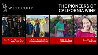 Wine.com Presents The Pioneers of California Wine - Virtual Wine Tasting at Home