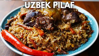 Uzbek Pilaf, Fragrant and Flavorful One Pot Rice with Lamb