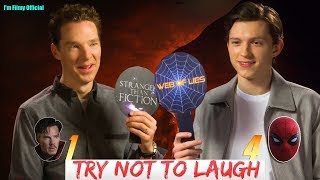 Avengers 4: End Game Cast- Tom Holland & Benedict Cumberbatch Play True Or False - Funny Game 2018