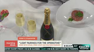 Susi Zivanovic of Perry's Steakhouse \u0026 Grille Discusses Spring Pairings on CW39 Morning Dose